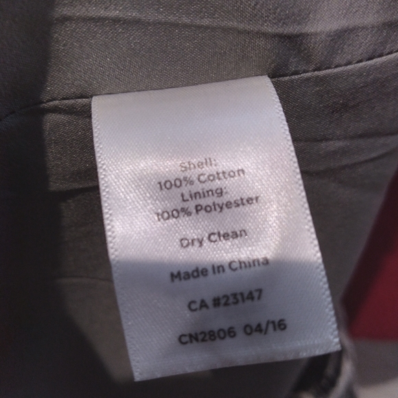 Talbots Side Double Zip Painted Black Gray White Pencil Skirt Size 4 - Picture 12 of 13